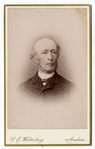221192 Portret van jhr. mr. W.J.M. Bosch van Oud-Amelisweerd, geboren 1829, lid van Provinciale Staten van Utrecht ...